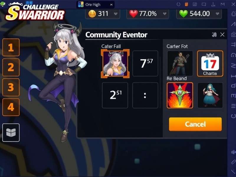 S Challenge Warrior Character Customization